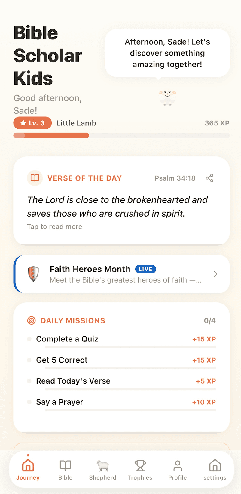 Bible Scholar Kids app